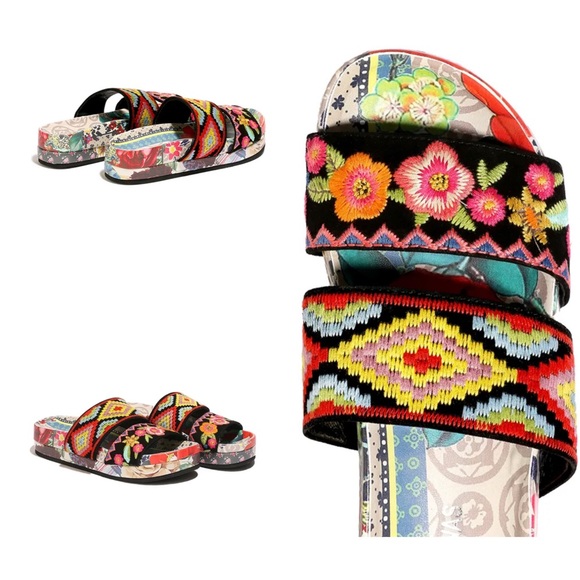 Johnny Was Shoes - *LIVE* (JWB-40) Johnny Was Dinna Slides